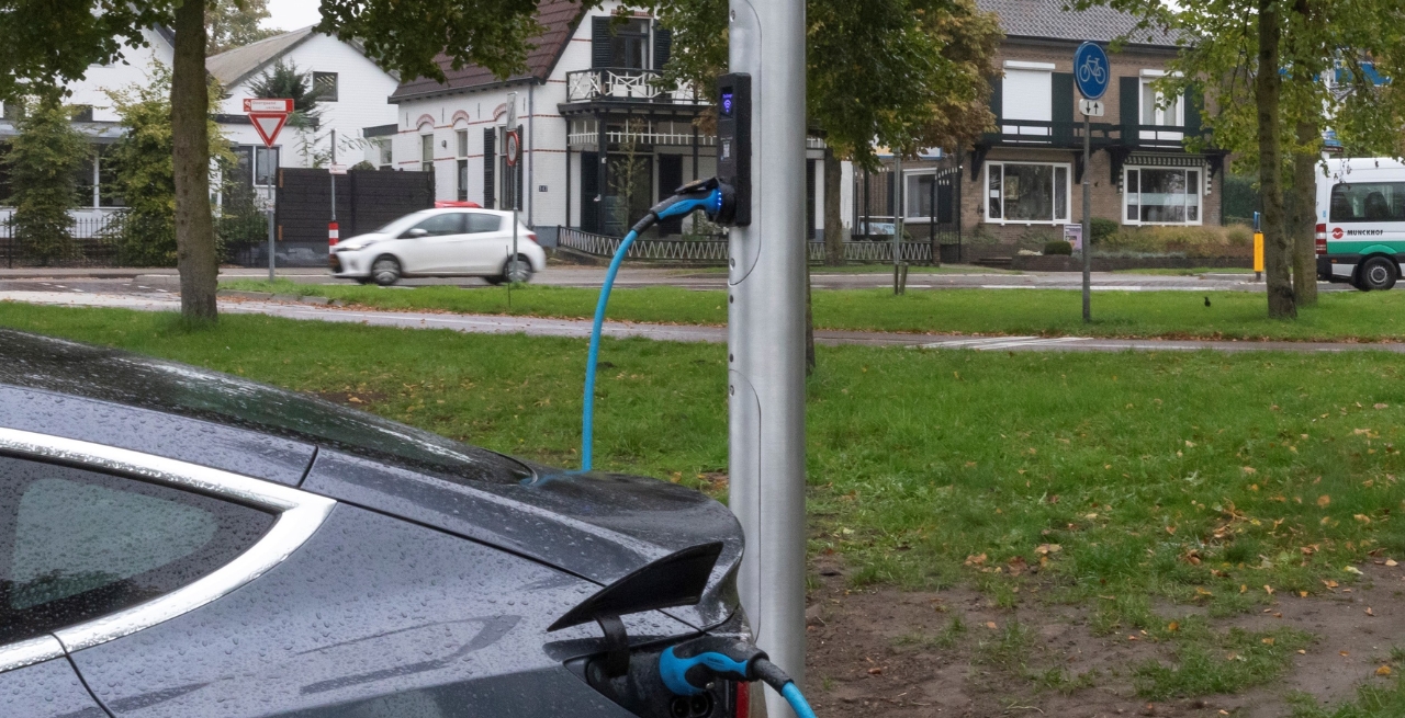 Laadlantaarnpaal Arnhem